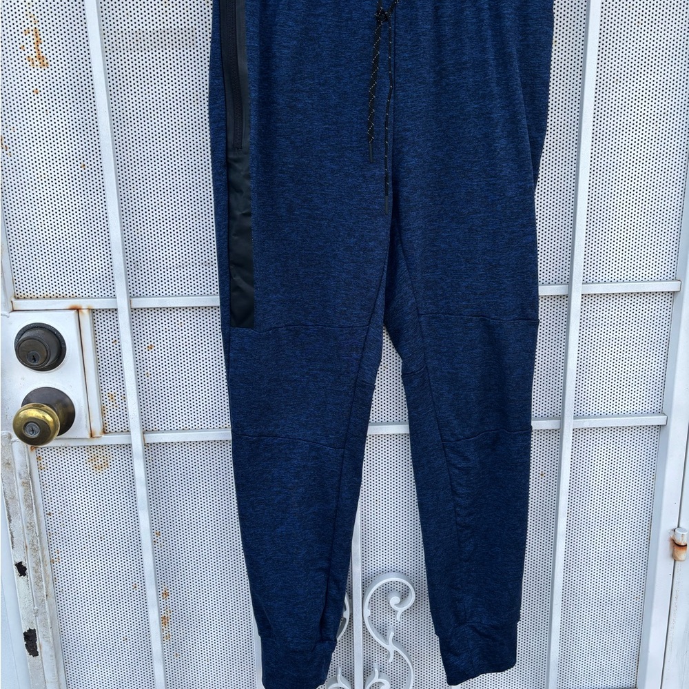 American Eagle Outfitters Blue and Black Active Flex Joggers